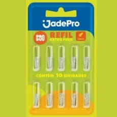 Refil Escova Interdental Extrafino Cônico PróDuo JadePro - Higiene Prática Eficaz e Completa