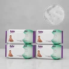 Toalha Lenços Umedecidos Baby Free 100 a 400un com Aloe Vera + Hidratante + Tampa Flip-Top