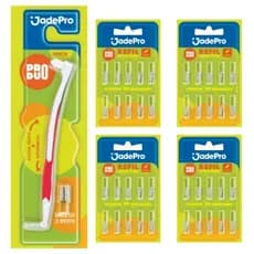 Escova Interdental + Cônica PróDuo JadePro + 40 Refis + Capinha > Aparelho Ortodôntico - Ponte Fixa