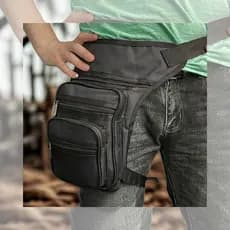 Pochete Bolsa Tática Militar de Perna Cintura Cartucheira Estilo e Segurança