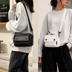 Bolsa Shoulder Bag Feminina Masculina Casual Transversal