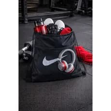 Mochila Saco Nylon Resistente Unissex Bolsa Academia Esportes Com Bolso Personalizadas