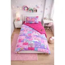 Edredom Cobertor Solteiro Dupla Face Bouti Estampado/Liso