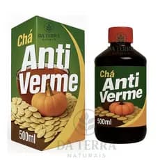 Chá Anti Verme 500ml - Desparasitação Natural