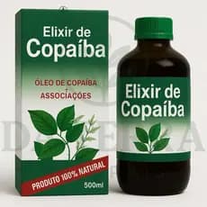 Elixir de Copaíba 500ml Ovário/Utero/Rins/Figado