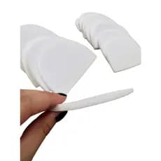 5 Pares Ombreira Roupas Feminina Espuma Almofadas De Ombro Ombreira para Confecções de Roupas Muscle Costura Aviamentos