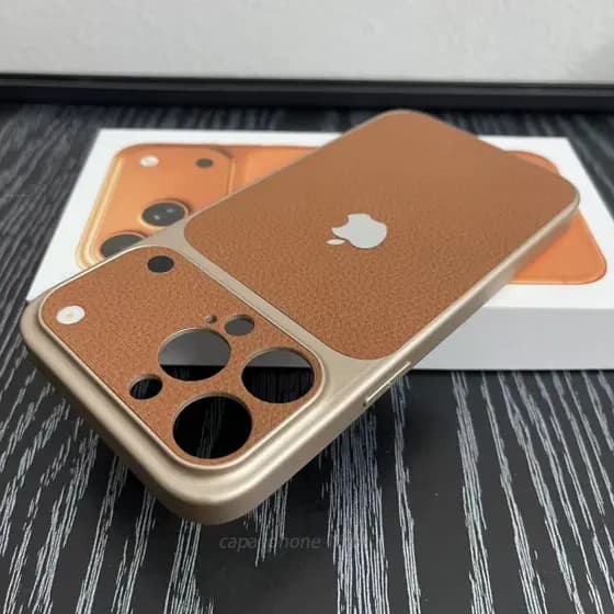 Nova Capa De Telefone De Couro PU De Alta Qualidade , Adequada Para iPhone 17 , 16 , 15 , 14 , 13 , 12 , 11 Pro Max-Resi