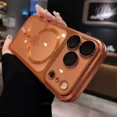 Nova Capa De Galvanoplastia Magnética É Adequada Para iPhone 17 , 16 , 15 , 14 , 13 , 12 E 11 Pro Max .