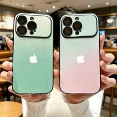 Nova Capa De Couro Rosa Com Proteção À Prova De Choque Para iPhone 17 , 16 , 15 , 14 E 13 Pro Max .