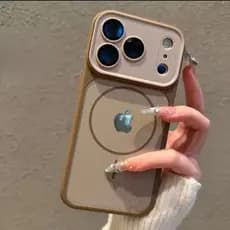Capa Protetora Magnética Fosca Luxuosa Adequada Para iPhone 17 , Air 16 , 15 , 14 , 13 , 11 , 12 Pro Max