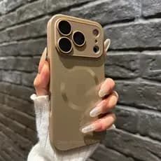 { Magnético , Fosco , AG } Capa Protetora Resistente Adequada Para iPhone 17 , 16 , 15 , 14 , 13 , 11 , 12 Pro Max