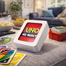 Case para Jogo UNO Modelo Padrão ou No Mercy Caixa Organizadora para Cartas, Facilita o Transporte