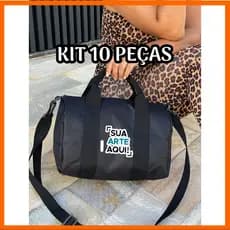 KIT 10 Mala Academia - PERSONALIZADA - Estampada  - Stilo Club