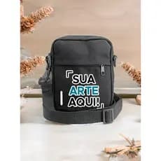 Shoulder Bag PERSONALIZADA Transversal Unisex Mini Masculina e Feminina