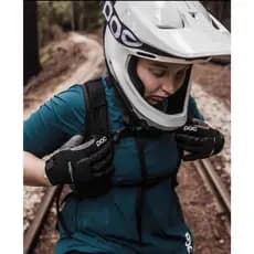 Alta Qualidade POC Luvas De Proteção Resistência Pro Dh Preto Bicicleta Motocross MTB Ciclismo