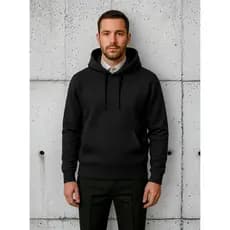 Blusa Moletom Masculino Com Bolso Canguru E Capuz Soft 889