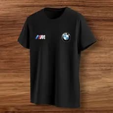 Camiseta Premium Algodão Unissex lançamento BMW M3 Escudaria carro luxo