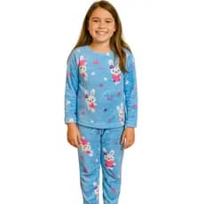 Conjunto Pijama Soft Infanto Juvenil Peluciado