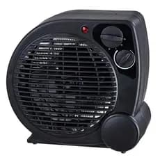 Aquecedor Portátil a Ar Ventilador Quente Preto AQ04 - Mimo Style