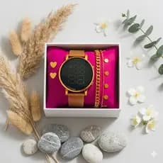 Relógio Feminino Digital Redondo Barato Original + Pulseira ***PROMOÇÃO***