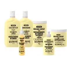 Mascara Capilar Fortalecedora De Cabelos legitimo alho 500g - Gota Dourada