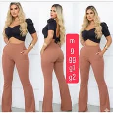 kit com 2 calça fler   bolso na frente zero transparencia M G GG G1 G2 M G GG G1 G2