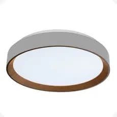 Plafon LED Arbos Blumenau 24W Bivolt Temperatura Ajustável Branco