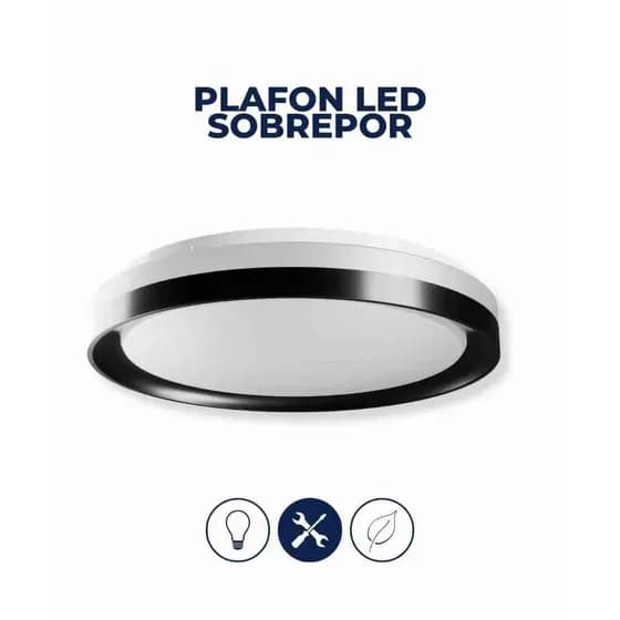 Plafon Luminaria Led Sobrepor Chass 30w Bivolt