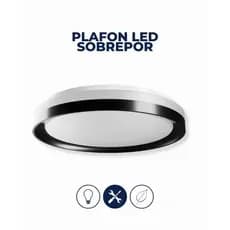 Plafon Luminaria Led Sobrepor Chass 30w Bivolt