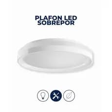 Plafon Luminaria Led Sobrepor 30w Bivolt