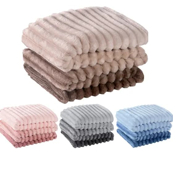 Cobertor Queen Fluffy Luxo Grosso Aveludado 2,40m x 2,20m