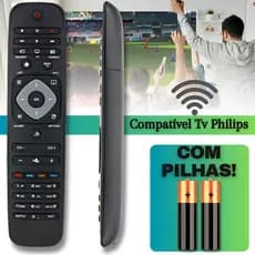 Controle Remoto para TV Philips Universal LCD LED SMART