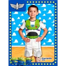Fantasia Infantil Menino Buzz Lightyear Toy Story Festa de Aniversário Temática Achadinhos Barato