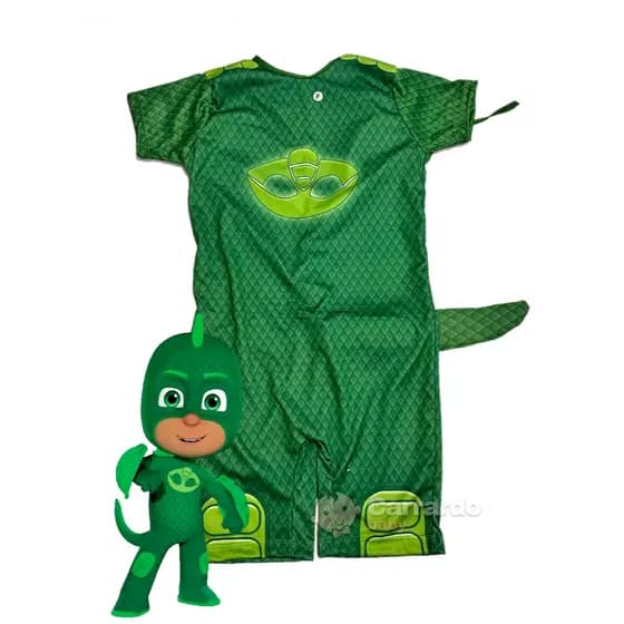 Fantasia Infantil Pijamax Verde