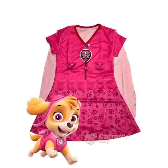 Fantasia Vestido Skye Infantil Feminina