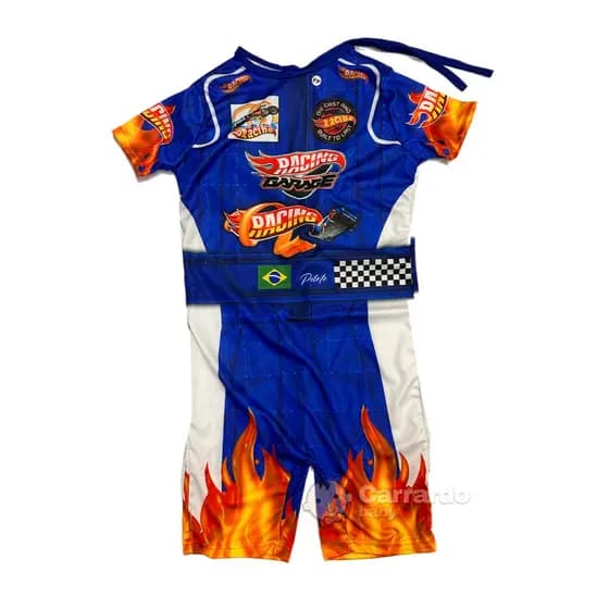 Fantasia Infantil Racing Hot Wheels