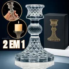 Castiçal de Luxo Decorativo Elegante