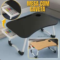 Mesa Mesinha Notebook Cama Home Office Refeição Multiuso