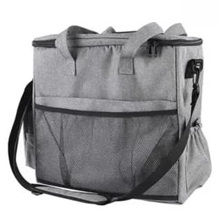 Bolsa Térmica 22L Marmita Academia Lancheira Divisórias Isolamento Térmico Adaptável em Mala