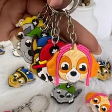 Chaveiro Patrulha Canina Kit 10/50 Un Barato Lembrancinha Festa