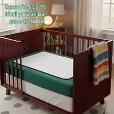 Protetor Geriátrico Econômico Trocador Higiênicos Para Cama Lavável Geriátrico Absorvente Reutilizável