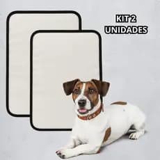 Tapetes higiênicos lavável reutilizável Kits 2 unidades para pet dog xixi cachorro educador