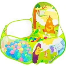 Piscina De Bolinhas Com Cesto Basquete Bebê Criança Infantil Menina Ou Menino-sun