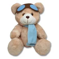 Urso de Pelúcia Aviador com Movimentos