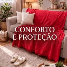 Manta 2,10 x 1,20 para sofá Capa Protetora Colcha Coberta 100% Algodão
