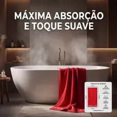 Kit 2 Toalha De Banho Jacquard 1,45M x 0,75CM Luxo Alta Absorção, Confortável
