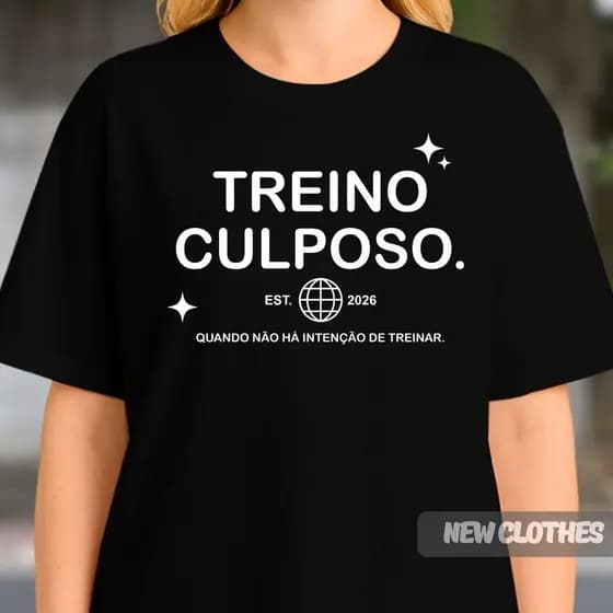 Camiseta Treino Culposo Maromba Meme Engraçado Academia Treino Gym Fica Grande