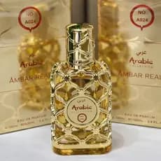 Perfume Árabe Ambar Real A024 Arabic Collection Feminino Miniatura 25ml