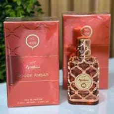 Perfume Árabe A026 Rouge Âmbar Arabic Collection Feminino Miniatura 25ml
