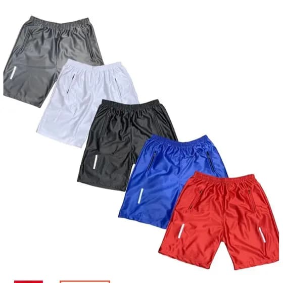 KIT 4 Bermudas Dry Fit de Alto Padrão Premium Casual Academia e Treinamento Externos e Internos